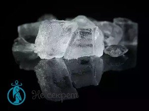 Как лёд воздействует на кожу лица